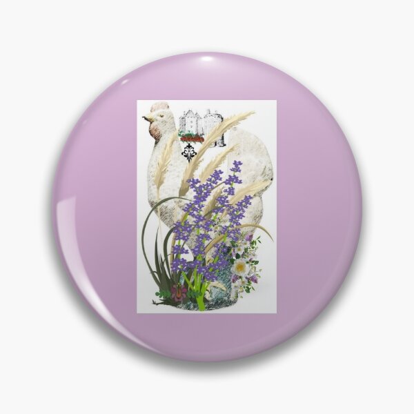 Item preview, Provence Hen Lavender Decor designed and sold by Aquila Light Pictures.