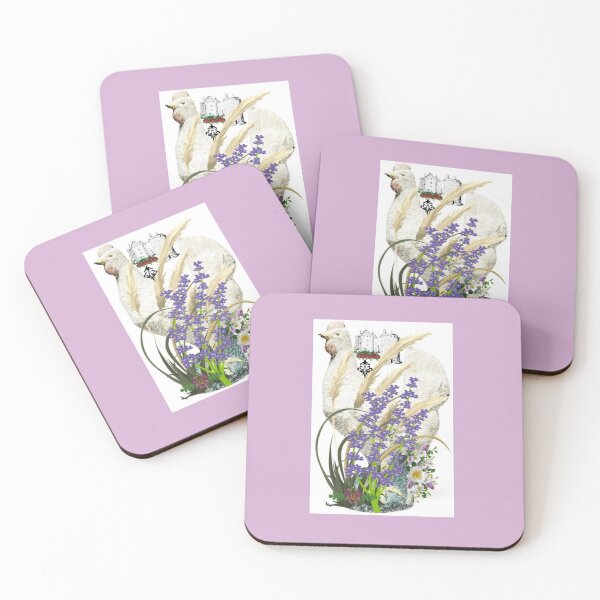 Item preview, Provence Hen Lavender Decor designed and sold by Aquila Light Pictures.
