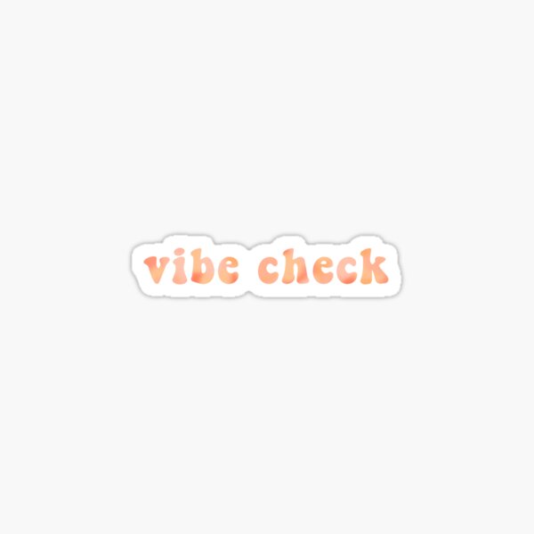 Vista previa del artículo con la obra «cheque de ambiente», diseñado y vendido por swagnstickers.