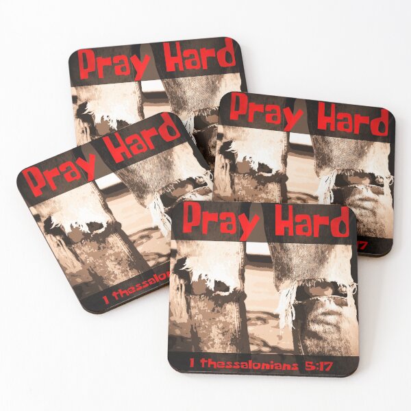 Item preview, Pray hard designed and sold by jdbphotoworks.