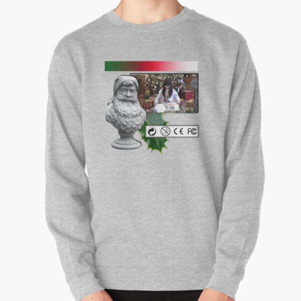 A Very Vaporwave 醜い Christmas Sweater Pullover Sweatshirt
