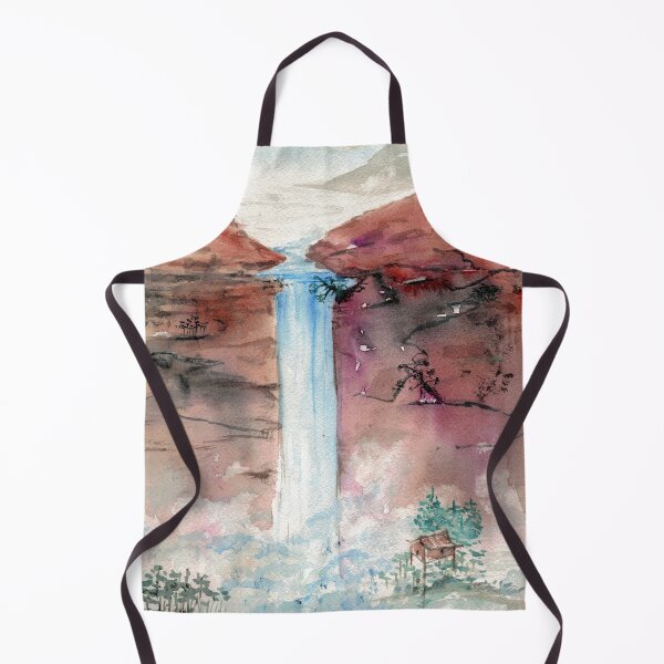 Item preview, Sumi-e Waterfall designed and sold by amiradance.