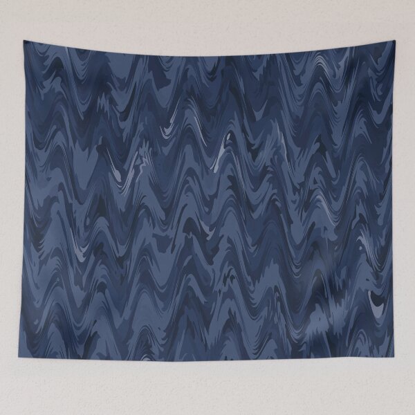 Item preview, Midnight Waves - Generic Abstract Art Pattern designed and sold by Dator-Abstracts.