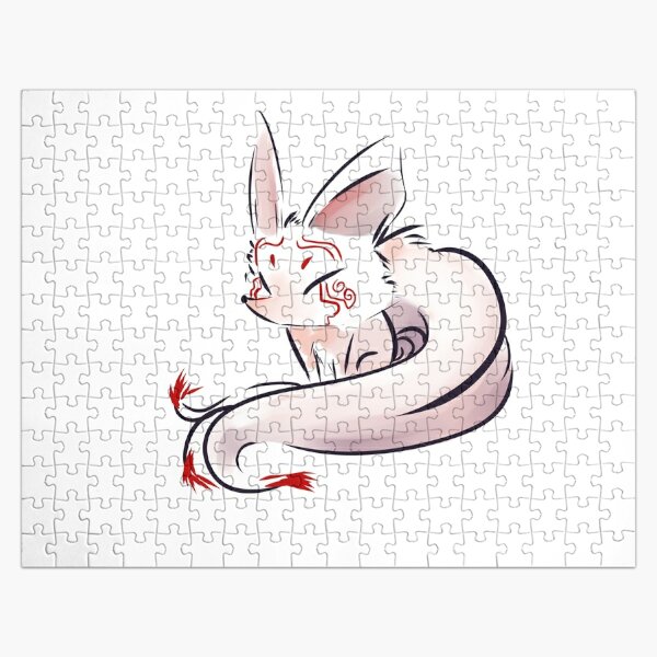 Kitsune Jigsaw Puzzles Redbubble - tenko the nine tailed fox nine tails roblox nine tailed