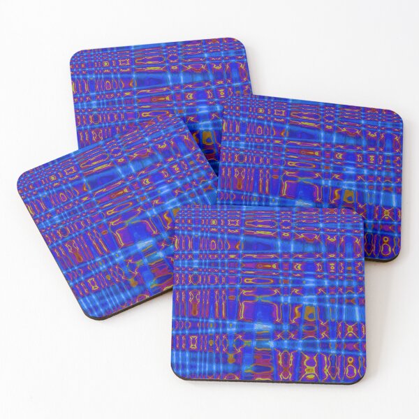Item preview, QUANTUM FIELDS ABSTRACT [1] BLUE [3] designed and sold by jamie garrard.
