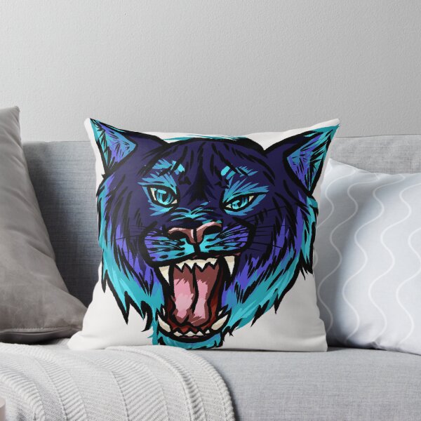 Item preview, Black and turquoise Tiger designed and sold by WendolyF96.