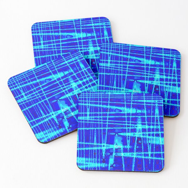 Item preview, QUANTUM FIELDS ABSTRACT [1] BLUE [2] designed and sold by jamie garrard.