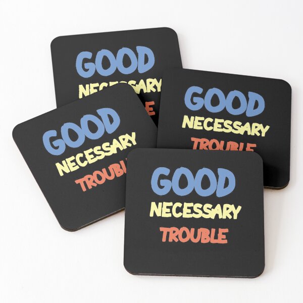 Item preview, GET IN GOOD NECESSARY TROUBLE designed and sold by MillanMarketing.