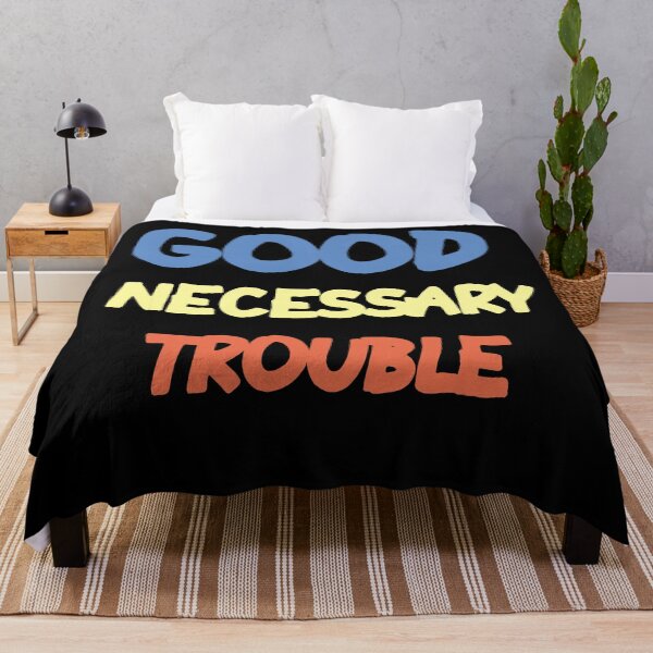 Item preview, GET IN GOOD NECESSARY TROUBLE designed and sold by MillanMarketing.