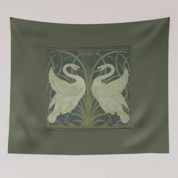 Item preview, Art Deco Swans designed and sold by EmthelRackem.