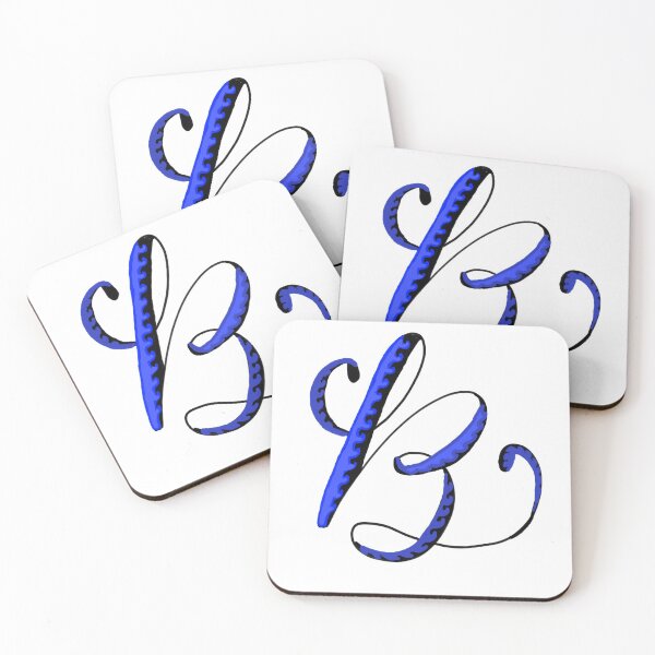 Item preview, Cursive letter B designed and sold by KatharineArt.