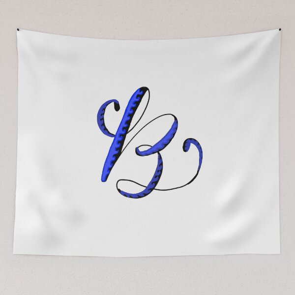 Item preview, Cursive letter B designed and sold by KatharineArt.