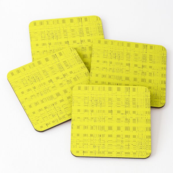 Item preview, QUANTUM FIELDS ABSTRACT [2] YELLOW [1] designed and sold by jamie garrard.