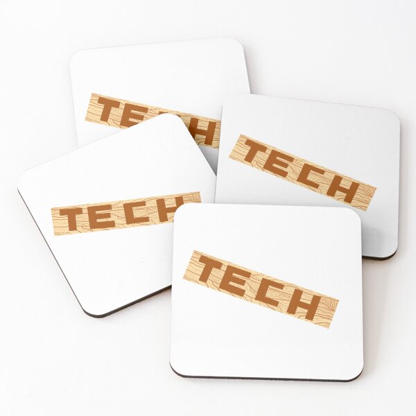 Item preview, Tech Crew Wood Block designed and sold by Sketches by Sophie.