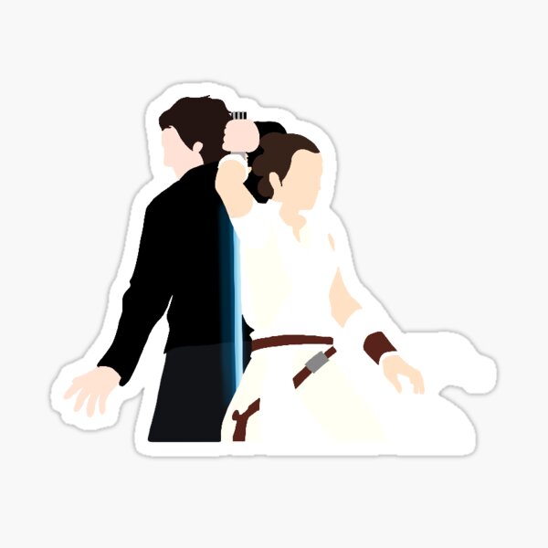 Vista previa del artículo con la obra «Rey y Ben Solo», diseñado y vendido por klewis1708.