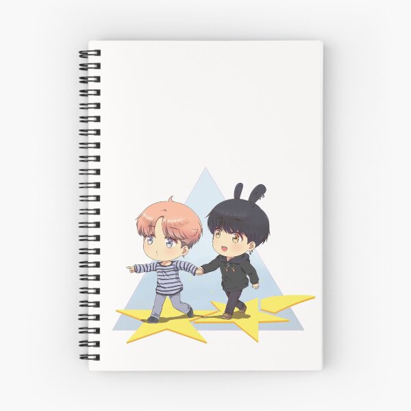 Item preview, Chibi Jimin and Jungkook holding hands designed and sold by myra-KM.