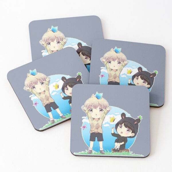 Item preview, Chibi Jimin and Jungkook playing with butterflies designed and sold by myra-KM.