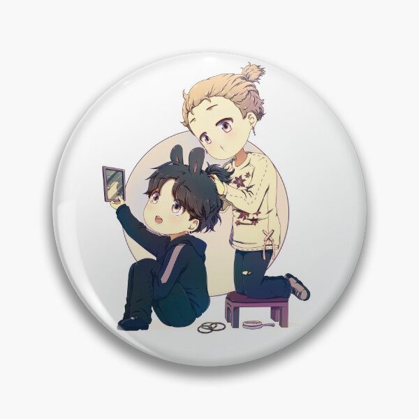 Item preview, Chibi Jimin and Jungkook getting buns designed and sold by myra-KM.