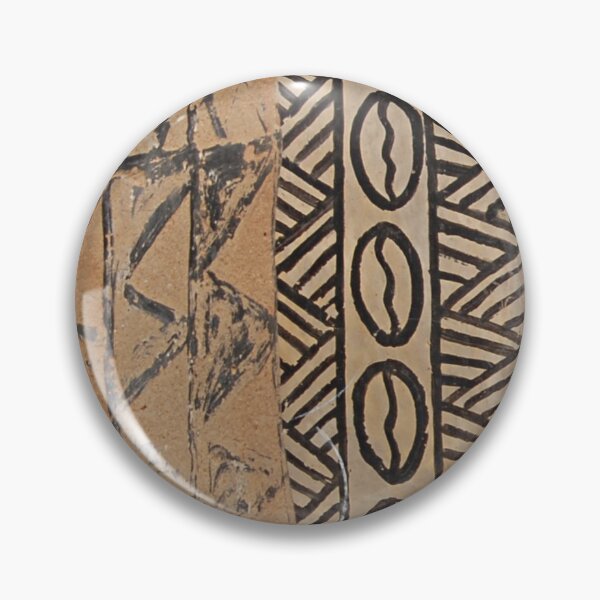 Item preview, Village Street Decorated House Facades, Geometric Pattern.Burkina Faso designed and sold by worldways.