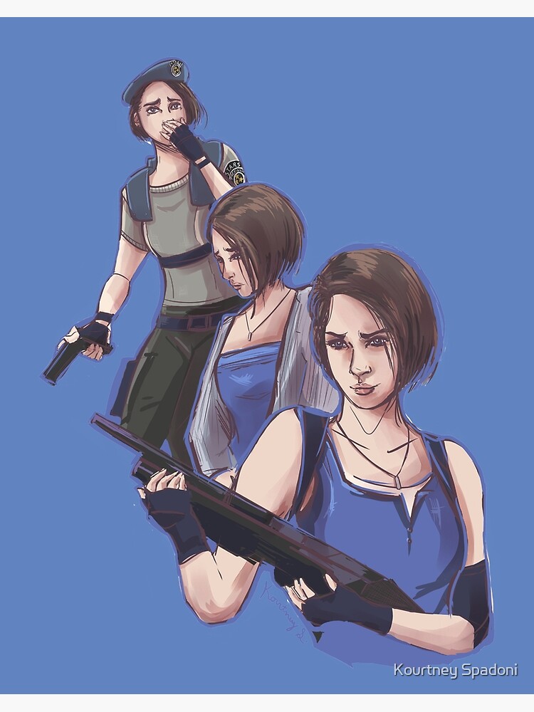 RESIDENT EVIL Fan Art (JILL VALENTINE)