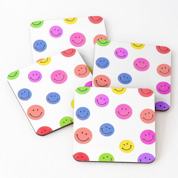 Item preview, 90s Smiley Face Stickers/Print designed and sold by QueenElectro.
