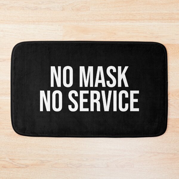 Item preview, No Mask, No Service designed and sold by Lemon  Merch.