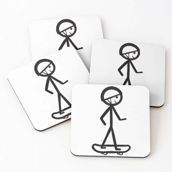 Item preview, Stickman SKATER designed and sold by apis-florea.