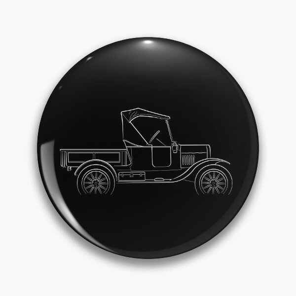 Item preview, 1925 Ford Model T - profile stencil, white designed and sold by mal-photography.