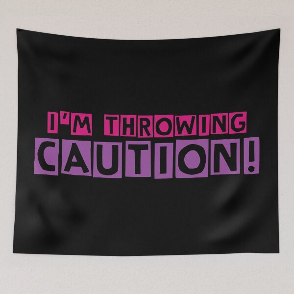 Item preview, "I'm Throwing Caution" - The Killers designed and sold by TheDesignIgloo.