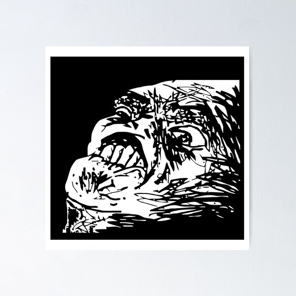 Okay Guy Rage Face Meme Poster