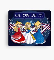 We can do it! Canvas Print