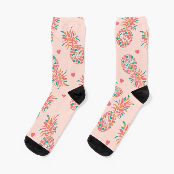 Pineapple OT Love Occupational Therapy Socks