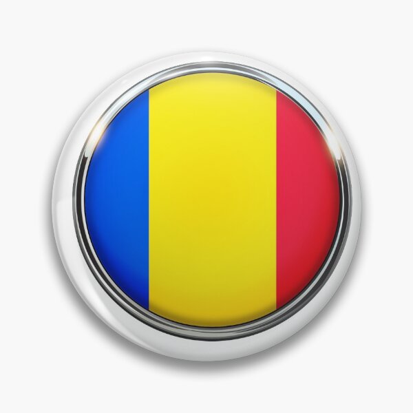 Item preview, Romania Flag designed and sold by MUZA9.