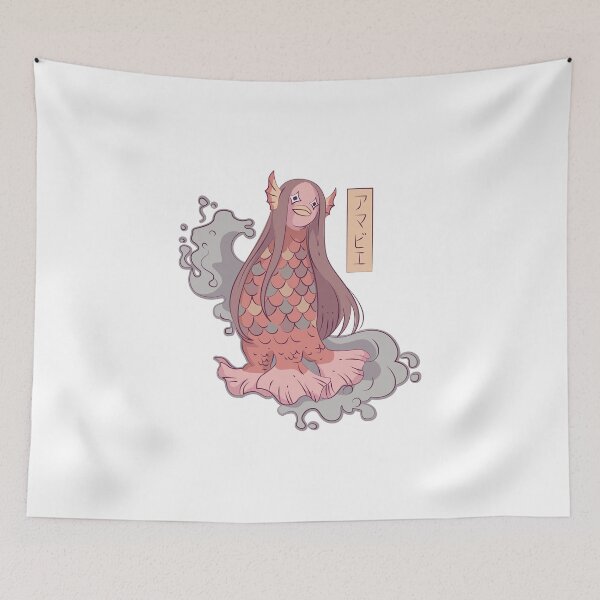 Item preview, AMABIE JAPANESE MERMAID designed and sold by csariana.