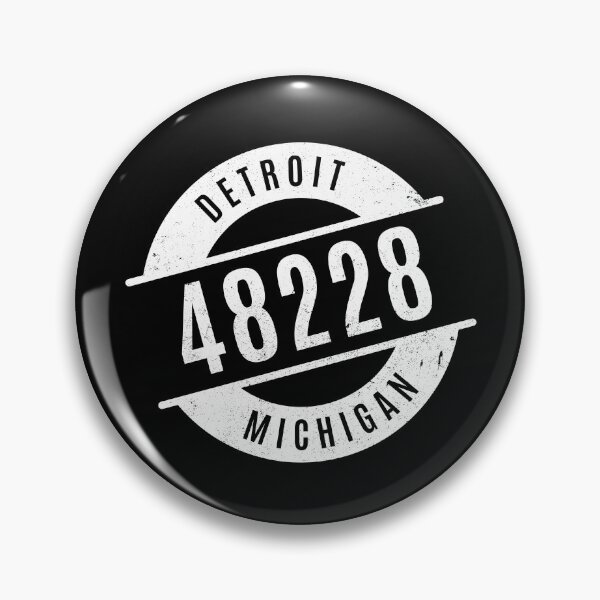 Item preview, Detroit Michigan 48228 Zip Code designed and sold by creativecurly.