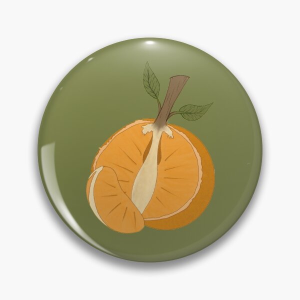 Item preview, Mandarin Orange Emblem designed and sold by Kike Camacho.