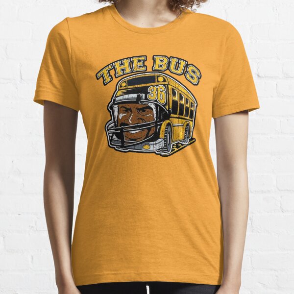 THE BUS PITTSBURGH YELLOW AND BLACK JEROME BETTIS VINTAGE SHIRT Essential T-Shirt