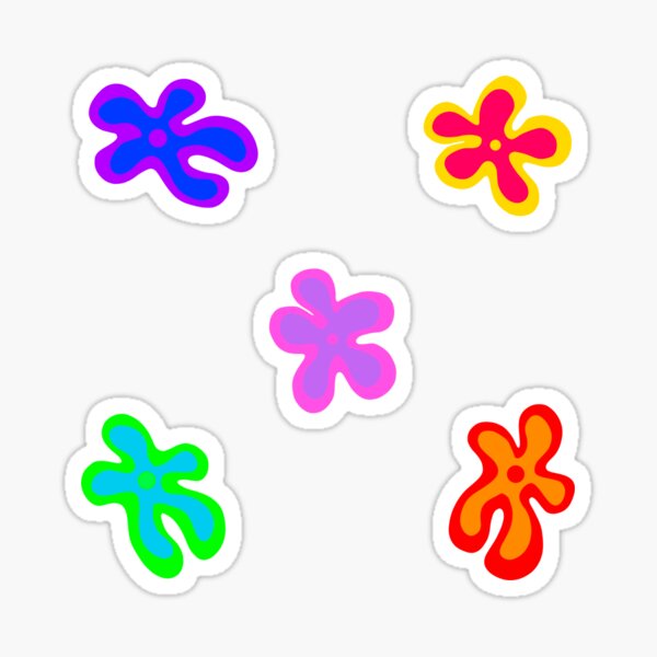 FUNKY FLOWER PACK Sticker