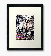 Rainbow Christ Framed Print