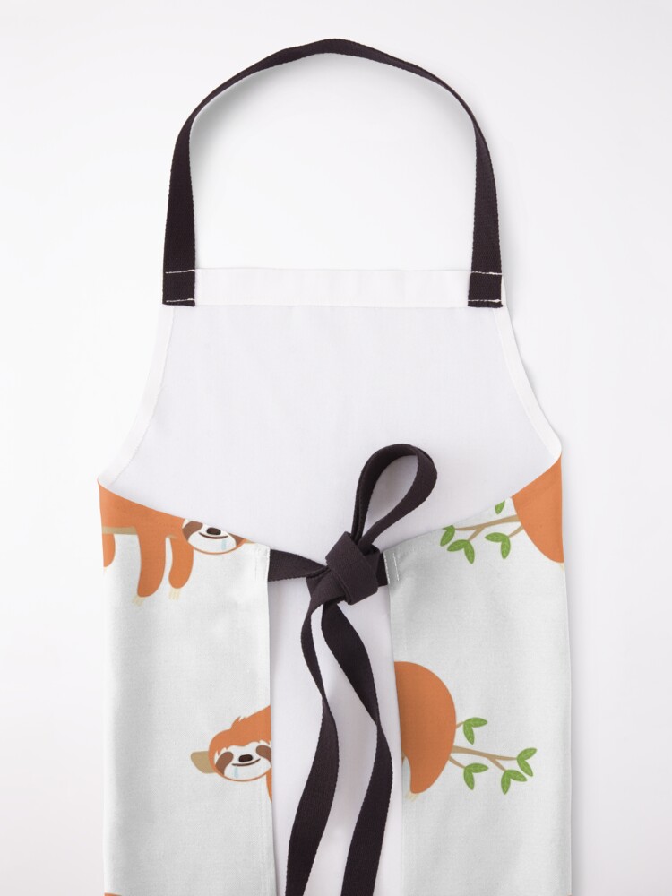 Alternate view of Sleeping Sloth Apron