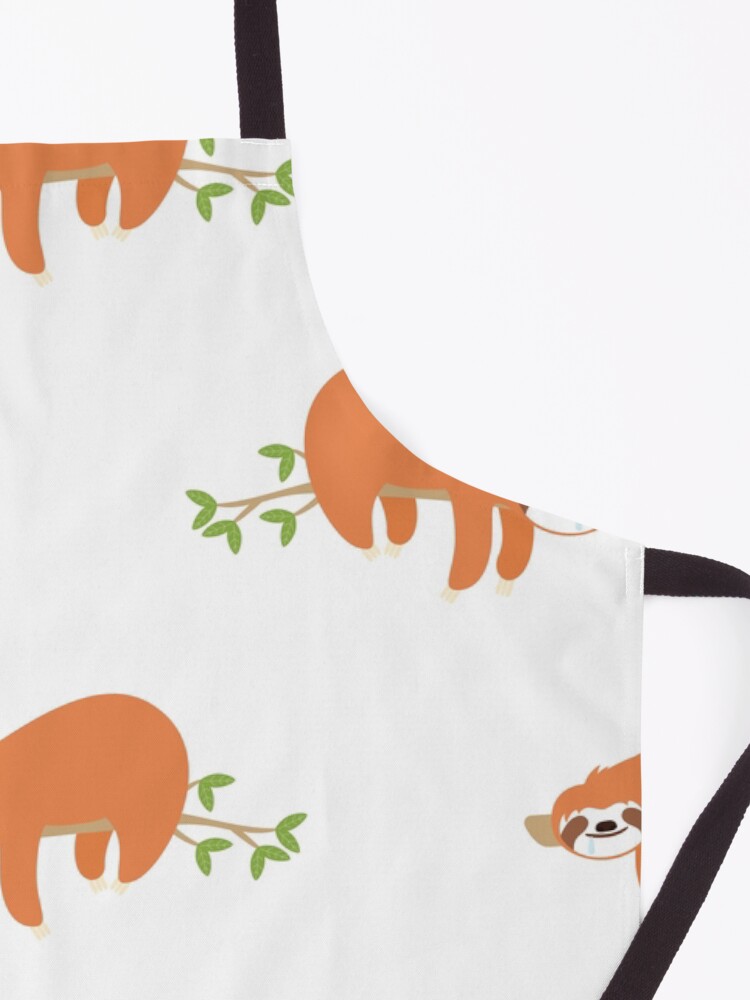 Alternate view of Sleeping Sloth Apron