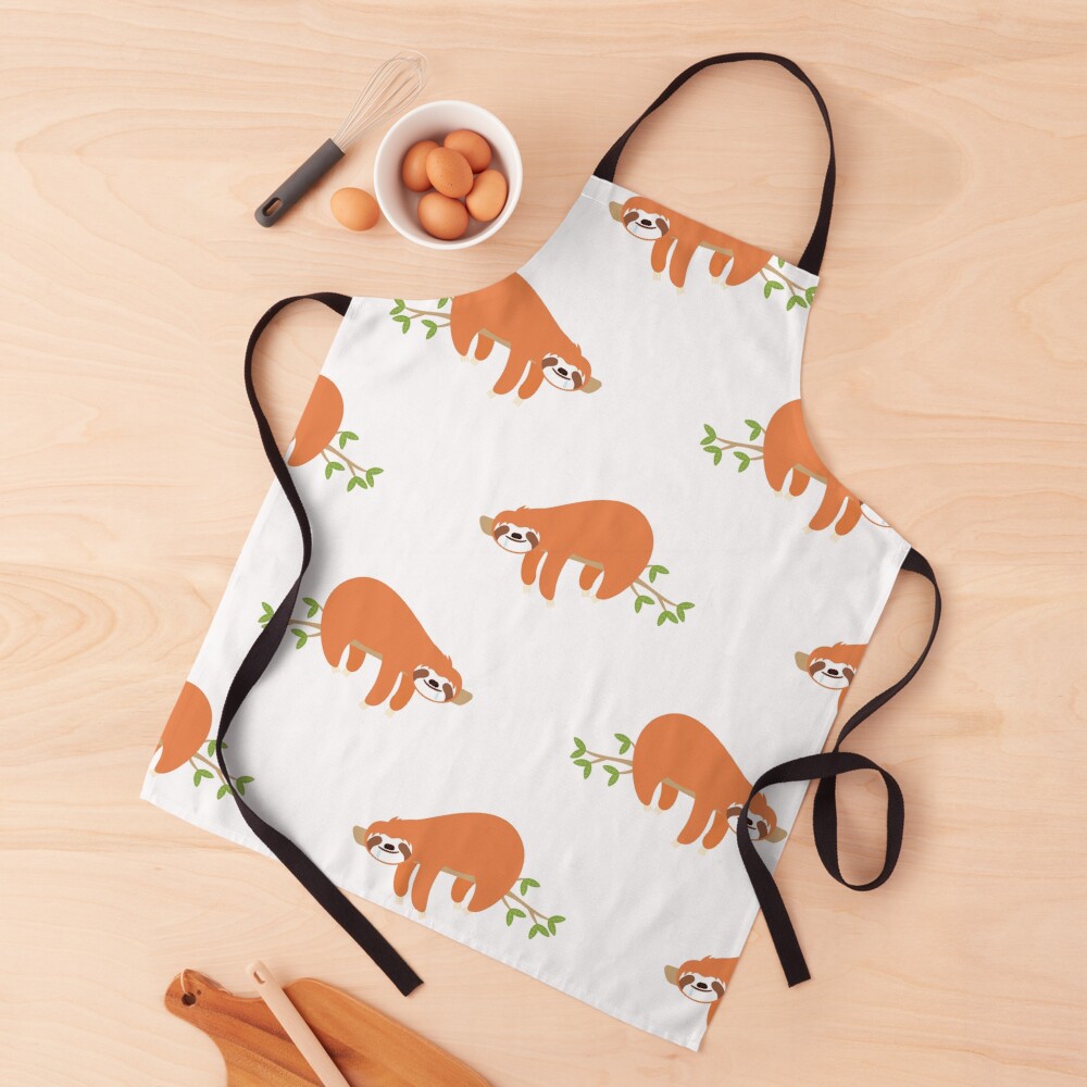 Sleeping Sloth Apron