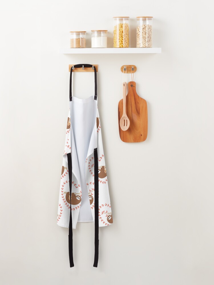 Alternate view of Mom and Baby Sloth Apron