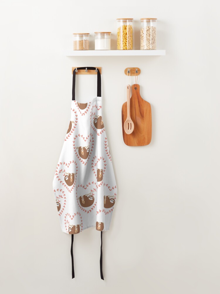 Alternate view of Mom and Baby Sloth Apron