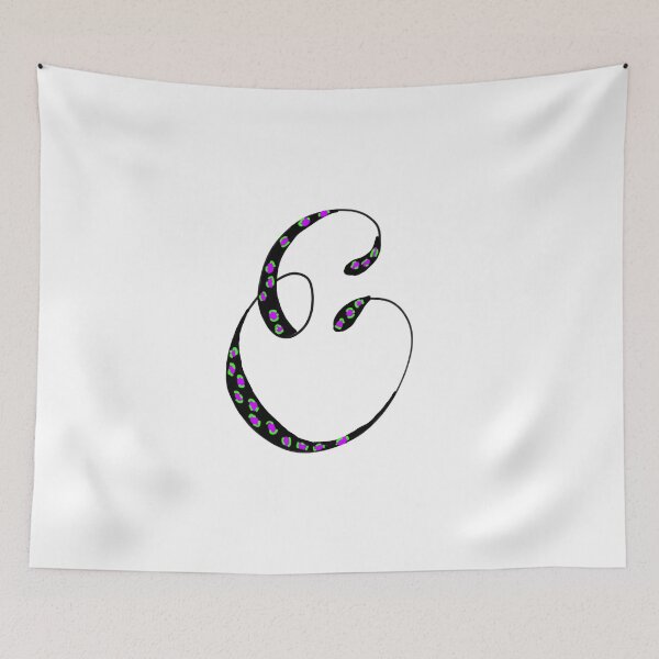 Item preview, Cursive letter E designed and sold by KatharineArt.