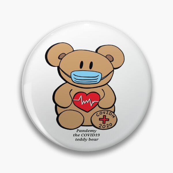 Item preview, Pandemy Covid19 Teddy Bear designed and sold by HuiCreations.