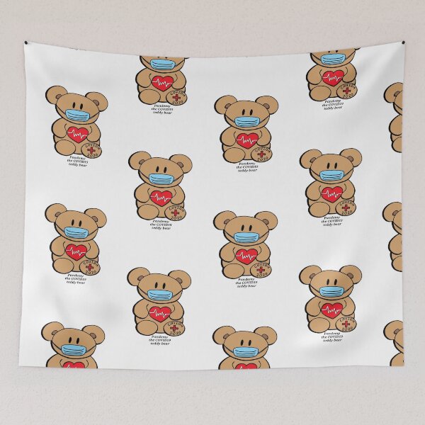 Item preview, Pandemy Covid19 Teddy Bear designed and sold by HuiCreations.