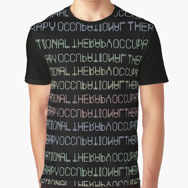 Summer Neon Gradient Occupational Therapy Graphic T-Shirt