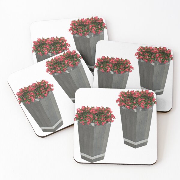 Item preview, Red flower pot designed and sold by Mubaraka A.
