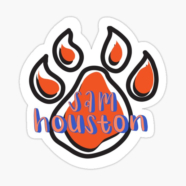 "Sam Houston" Sticker by sphcvngh Redbubble